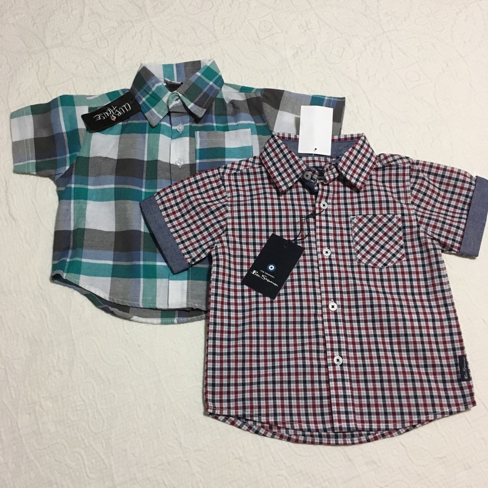18m (3/$20) Button-Down by Ben Sherman and by Club House